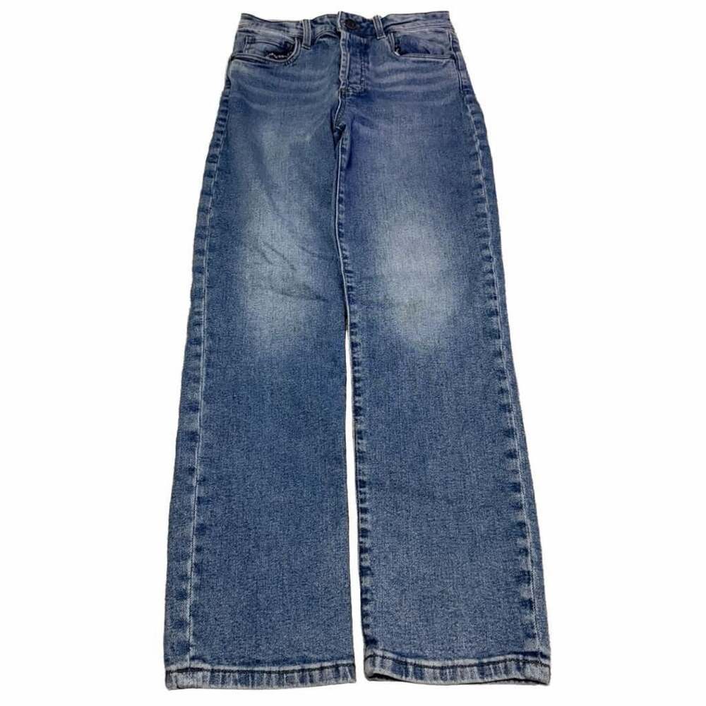 Kut From The Kloth Rosa Jeans Modern Wide Leg Jeans Blue Denim
